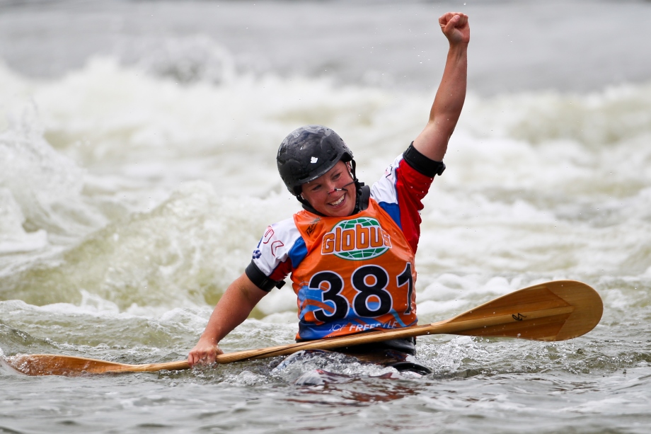 Great Britain <a href='/webservice/athleteprofile/44846' data-id='44846' target='_blank' class='athlete-link'>Claire O'Hara</a> squirt freestyle world championships