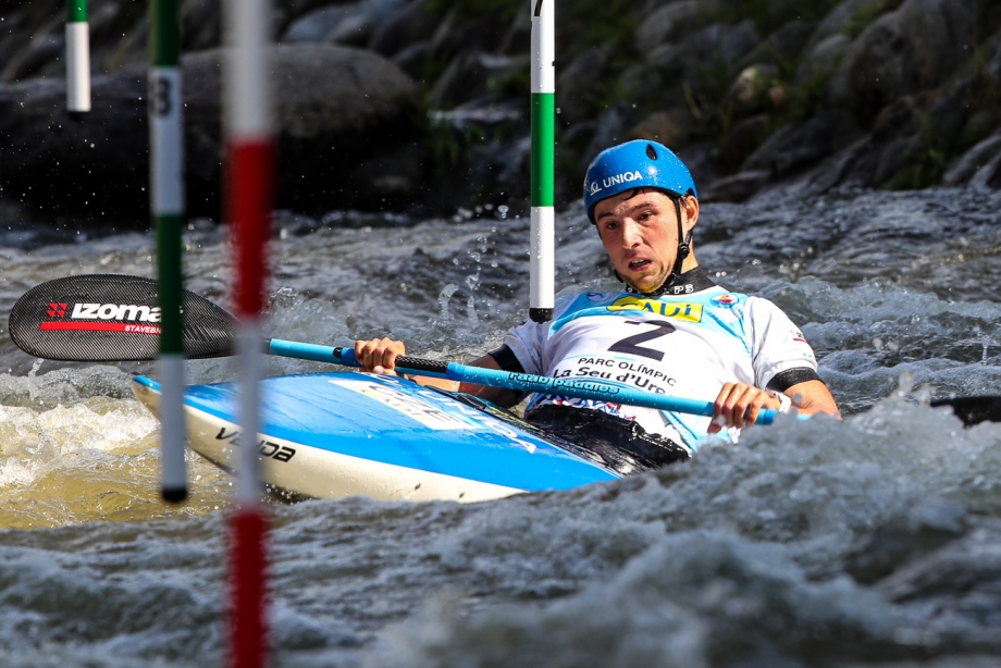 Czech Jiri Prskavec La Seu slalom 2022