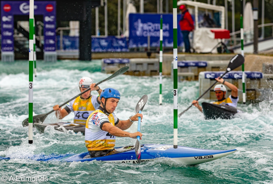 Czech men K1 team Lee Valley 2023