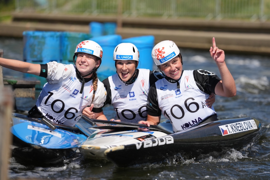 Czechia secured women's U23 canoe teams gold in Krakow Czechia canoe teams Krakow 2026