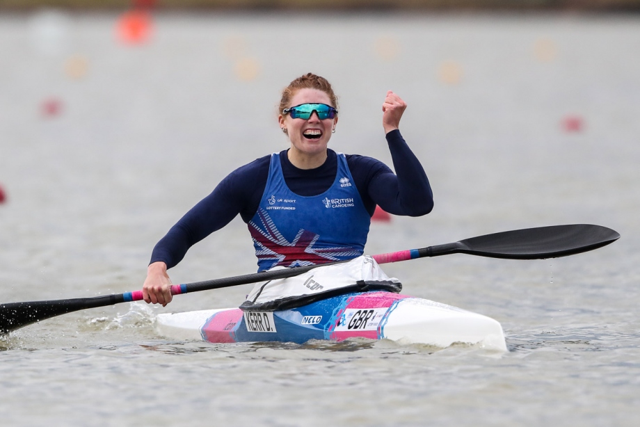 2021 Canoe Sprint European Olympic Qualifier Deborah KERR