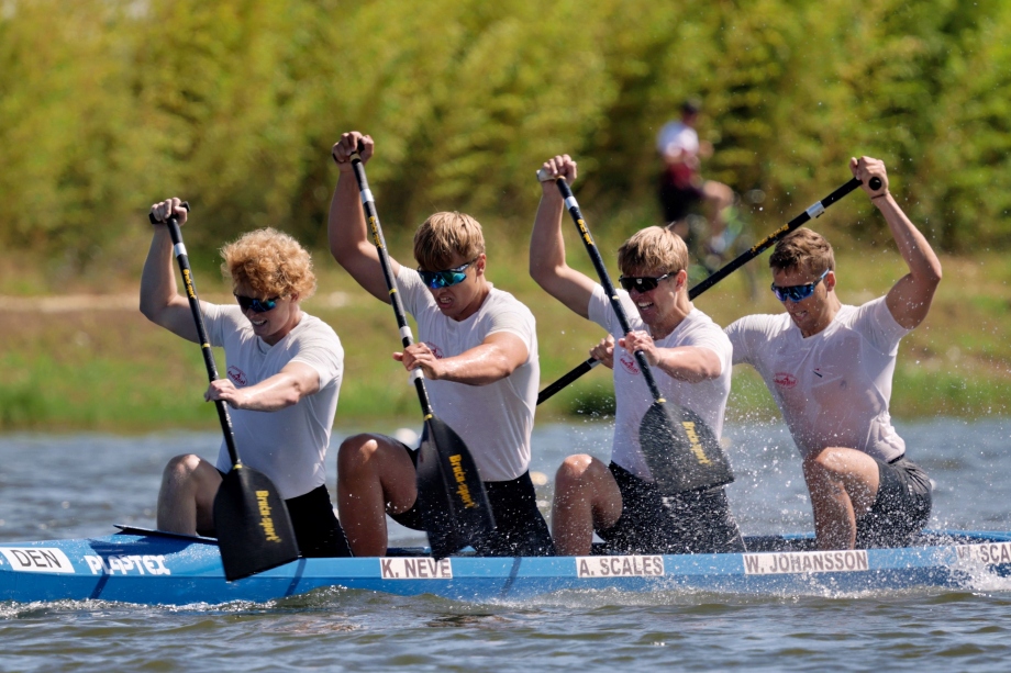 Denmark canoe sprint C4 Montemor 2025