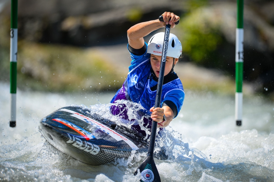 Zuzana Pankova SVK Slovakia 2022 ICF Canoe Kayak Slalom Junior & U23 World Championships Ivrea Italy