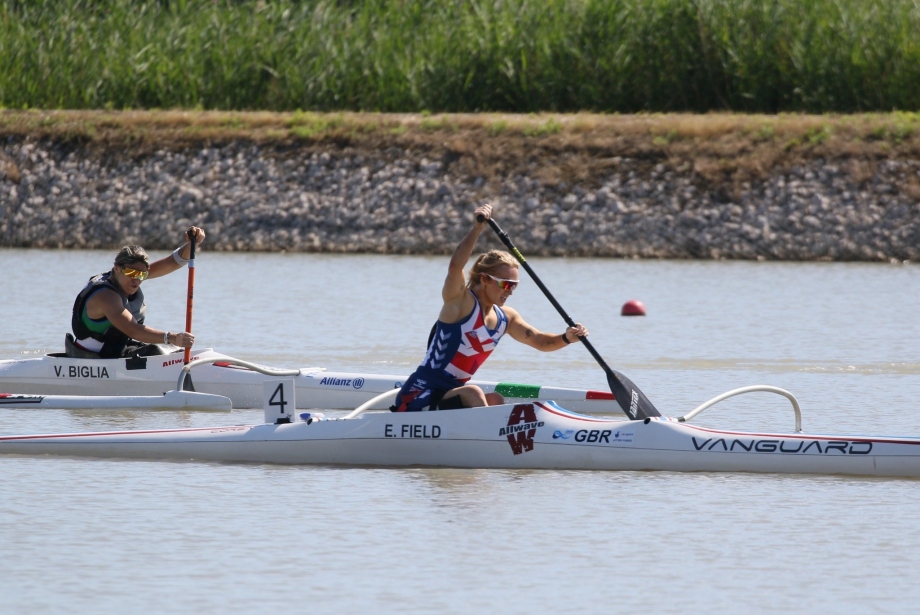 Ellen Field ECA Paracanoe European Championships Szeged 2024