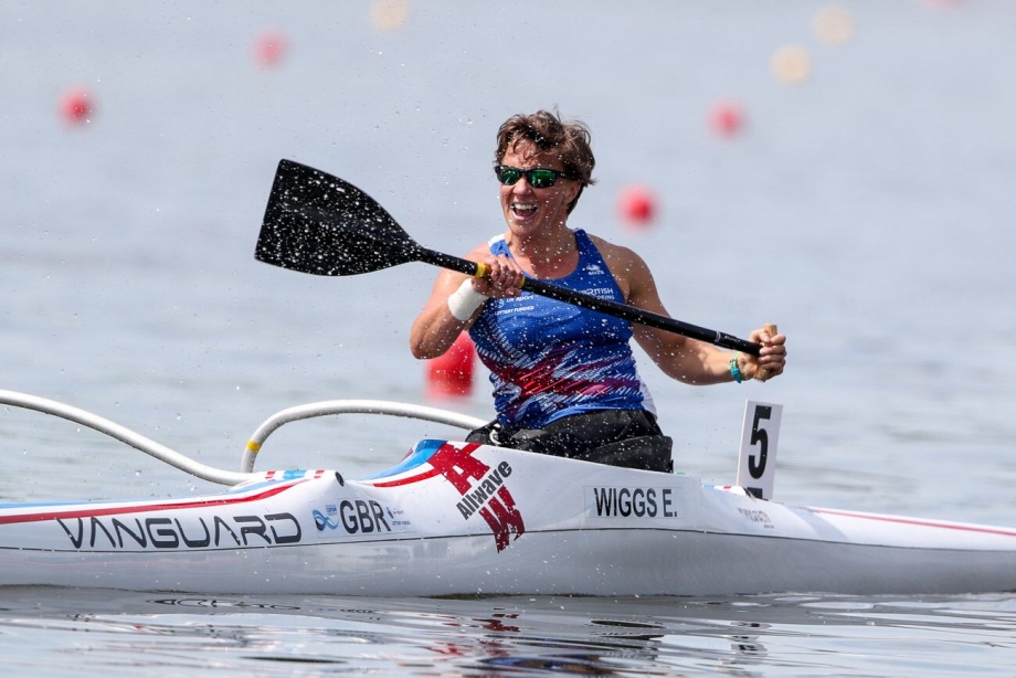 Great Britain <a href='/webservice/athleteprofile/41687' data-id='41687' target='_blank' class='athlete-link'>Emma Wiggs</a> paracanoe VL2 Poznan 2019