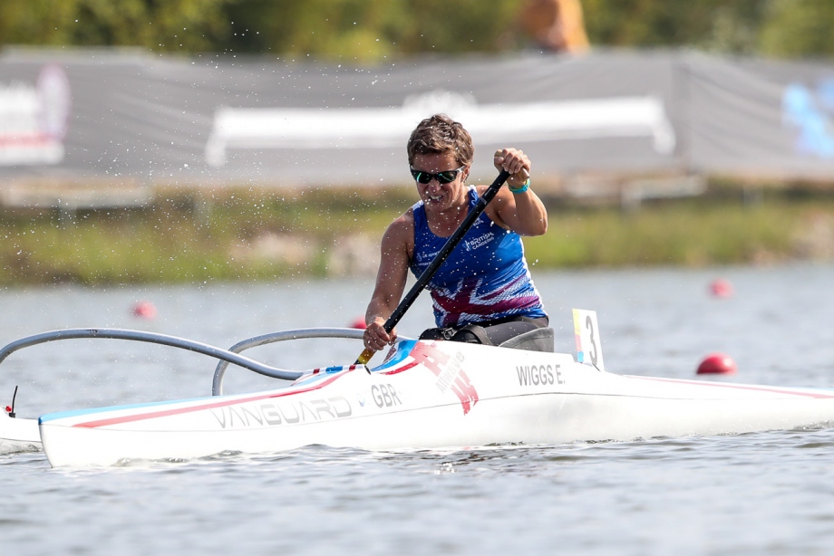 Great Britain <a href='/webservice/athleteprofile/41687' data-id='41687' target='_blank' class='athlete-link'>Emma Wiggs</a> Paracanoe World Champioships 2018