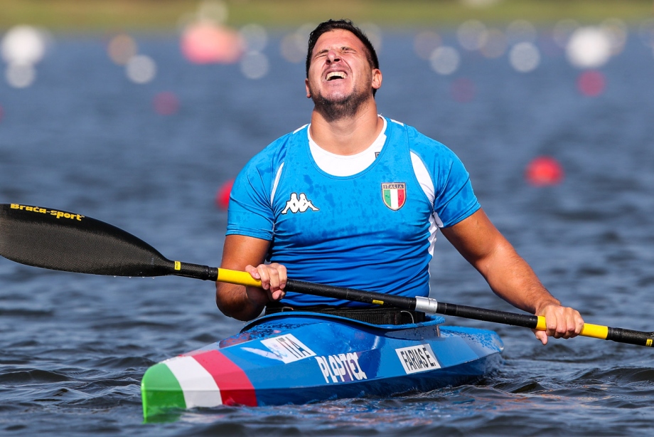 Italy Estaban Farias paracanoe gold Montemor 2018