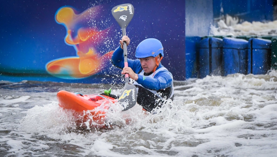 Great Britain <a href='/webservice/athleteprofile/75833' data-id='75833' target='_blank' class='athlete-link'>Etienne Chappell</a> extreme slalom Krakow 2019