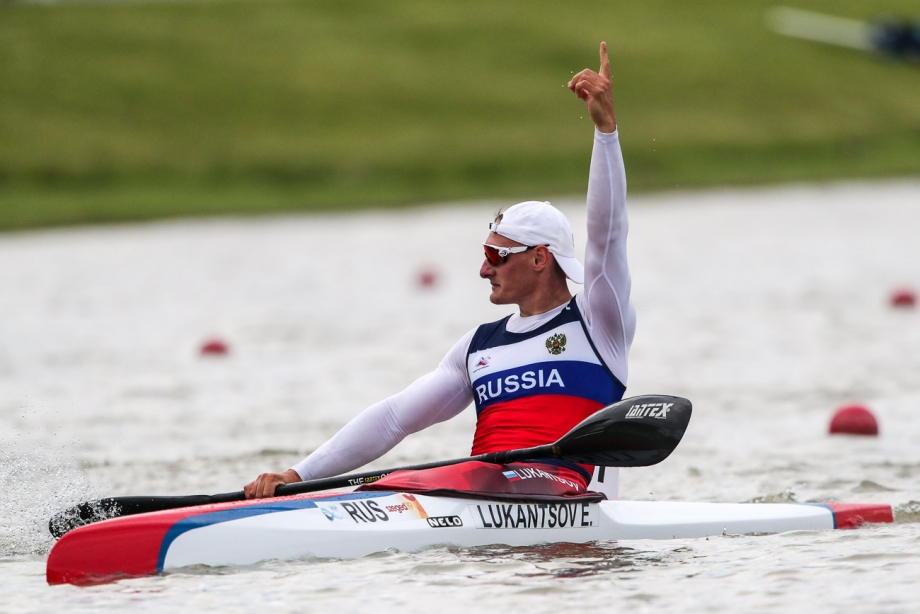 2021 Canoe Sprint European Olympic Qualifier Evgenii LUKANTSOV