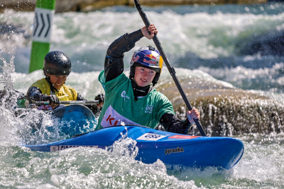 Leibfarth takes two medals in Augsburg Evy Leibfarth usa kayak cross
