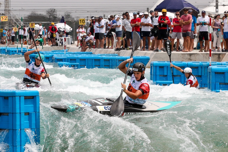France K1 gold team event world championship Rio 2018