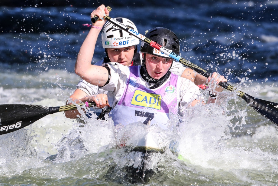 France Gaubert Beziat C2 women world championships La Seu 2019