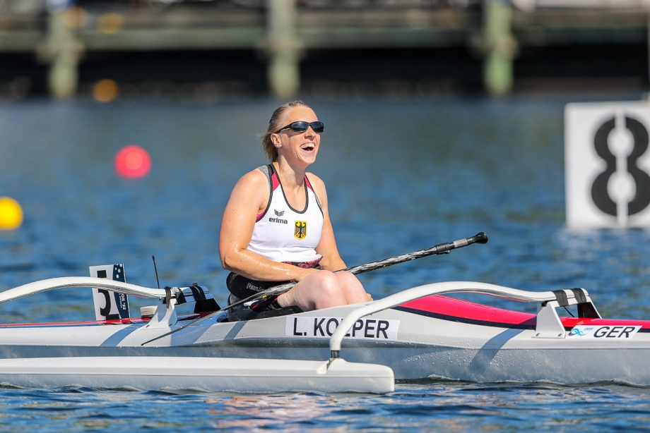 Germany Lillemor Koeper paracanoe Dartmouth 2022