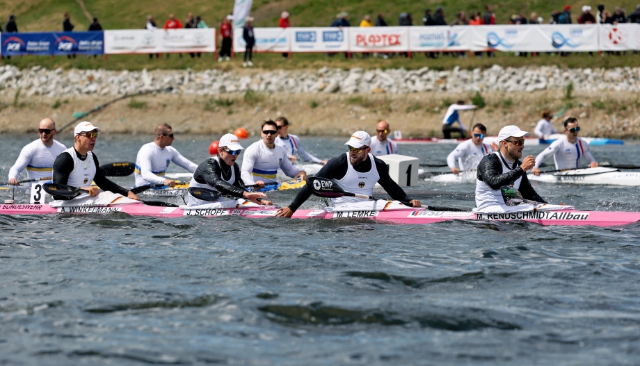 Germany men K4 Poznan 2025 kayak sprint