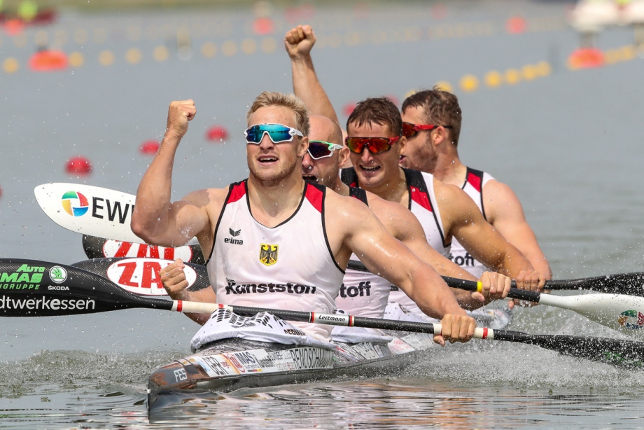 Germany men K4 Szeged 2019