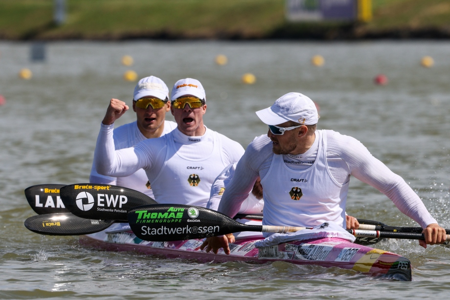 Germany men K4 Szeged 2024
