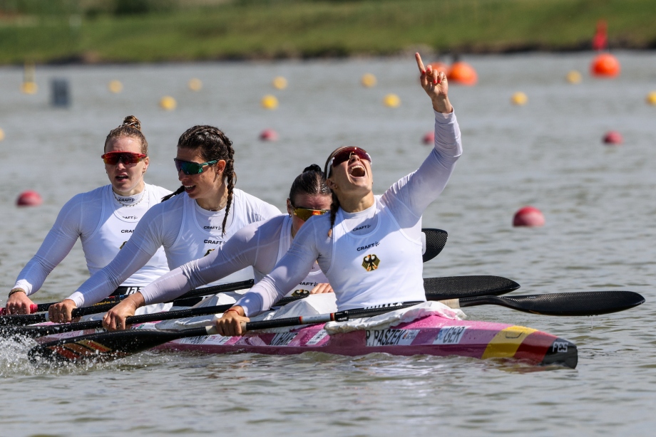 Germany women K4 Szeged 2024