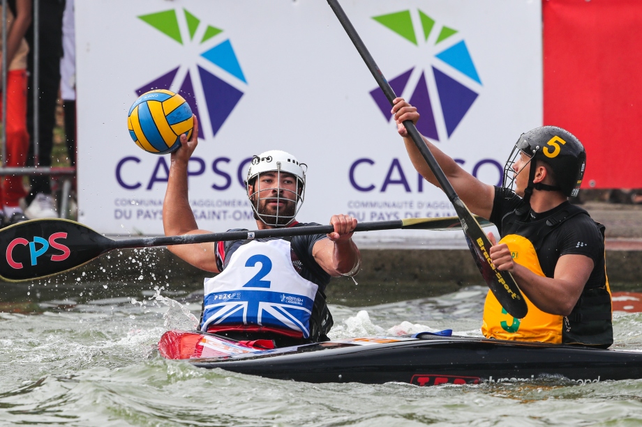Great Britain canoe polo 2022 world championships saint omer