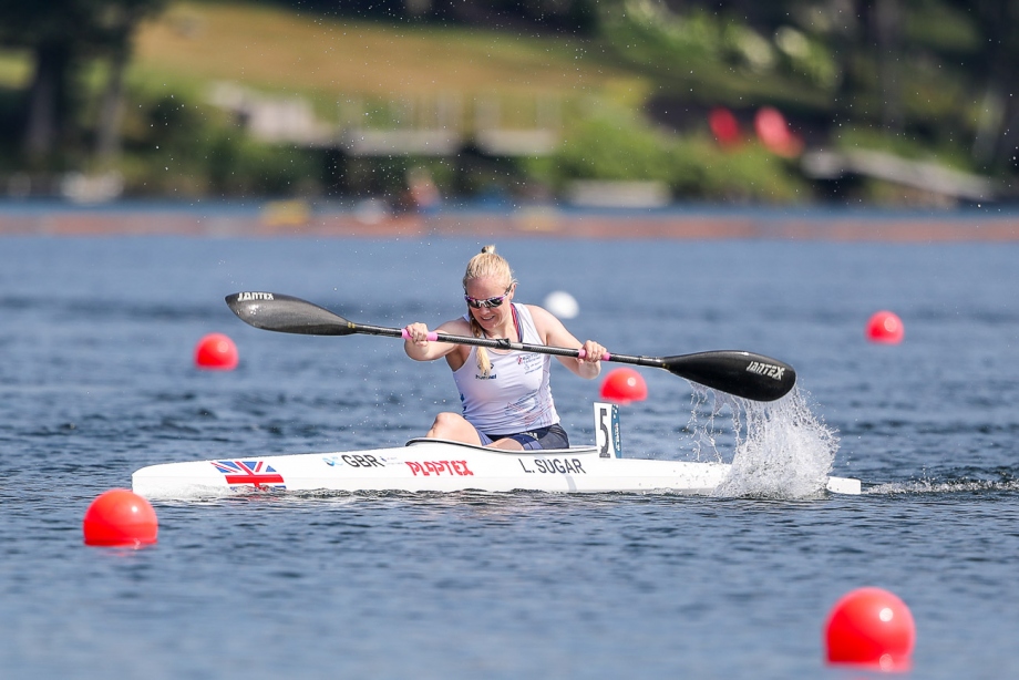 Great Britain Laura Sugar paracanoe Dartmouth