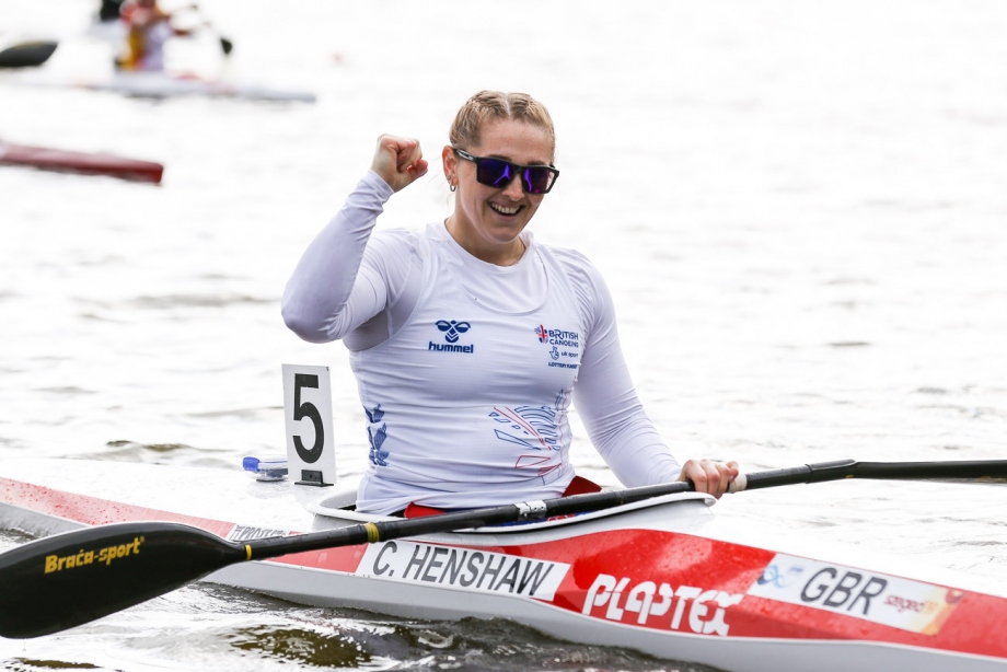 Great Britain Charlotte Henshaw paracanoe Copenhagen KL2