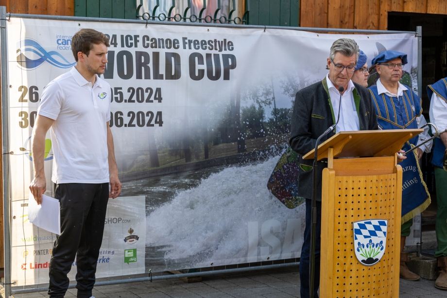 Mayor of Plattling Hans Schmalofer 2024