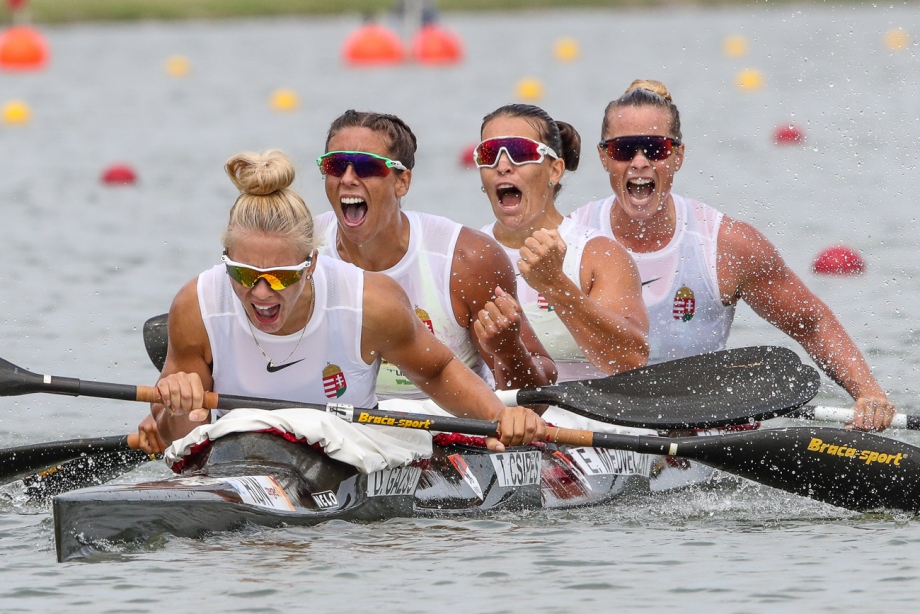 Hungary K4 women Szeged 2019