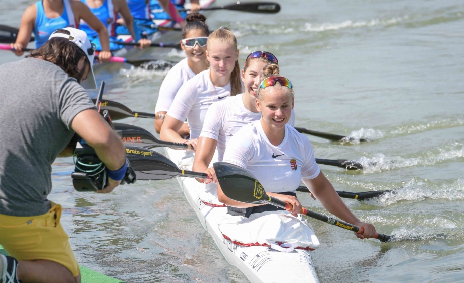 Hungary junior K2 Pitesti 2019