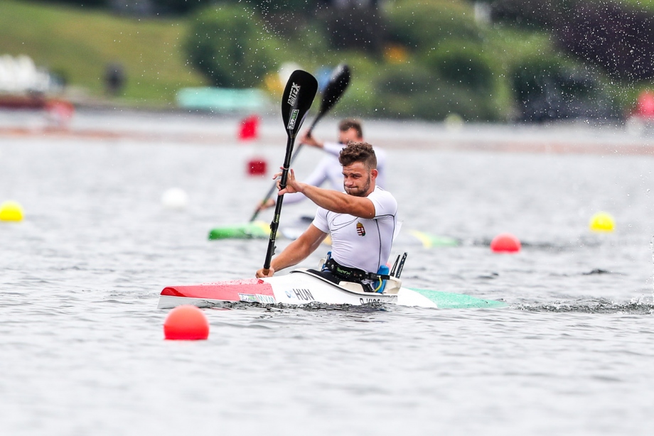 Hungary Peter Kiss paracanoe Dartmouth 2022