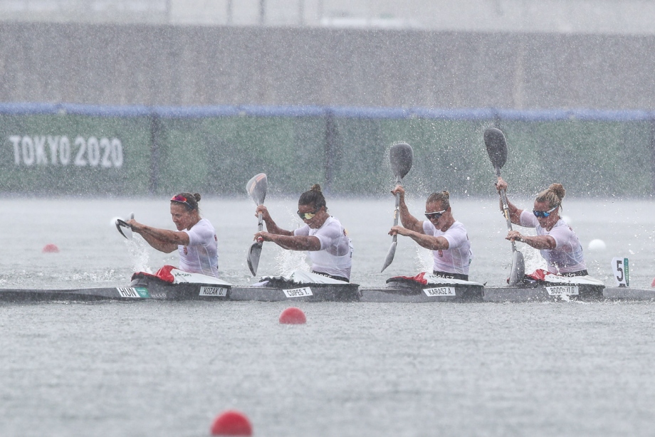 Hungary women K4 Tokyo Olympics