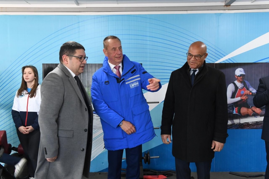 ICF President Thomas Konietzko Azerbaijan 