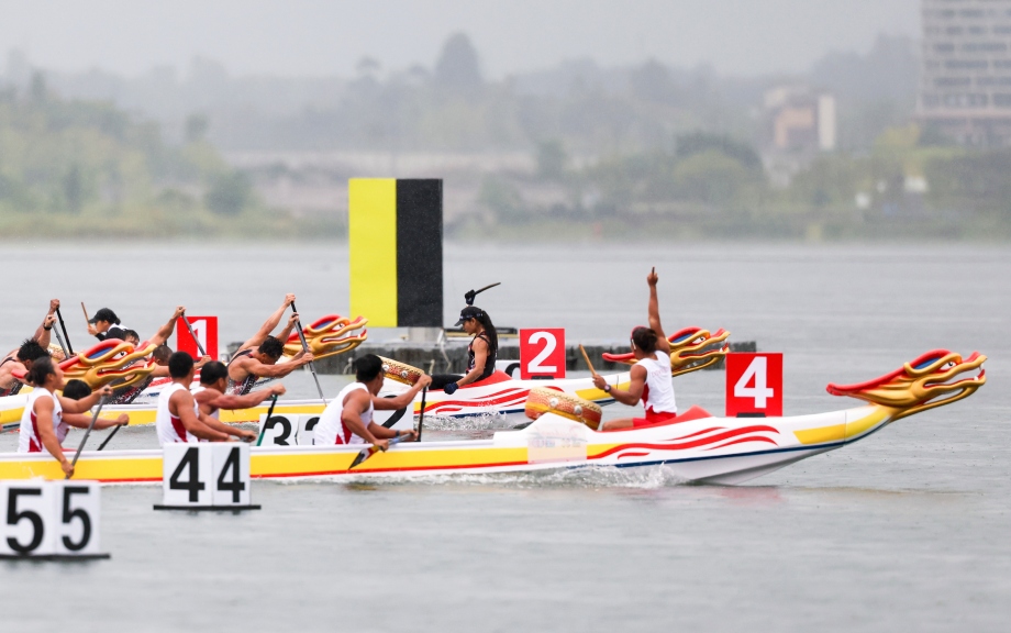 Indonesia topped the Dragon Boat medals table