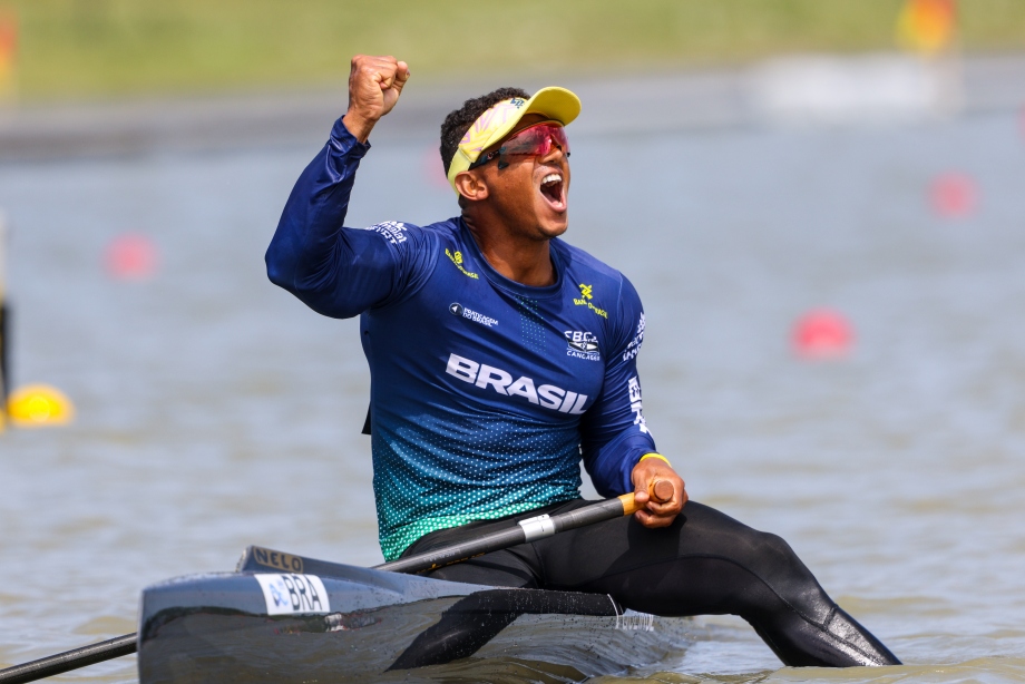 Isaquias Guimaraes Queiroz Szeged 2024 Brazil canoe sprint