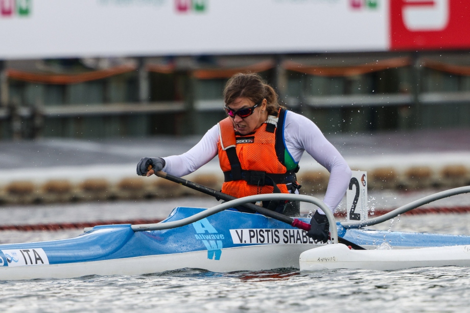 Italy Shablova paracanoe