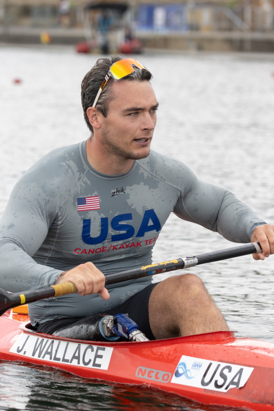 Wallace in reach of Paralympic dream on home waters jack wallace usa montreal para