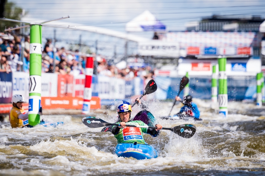 Krejci takes victory on home waters Jakub Krejci Kayak Cross