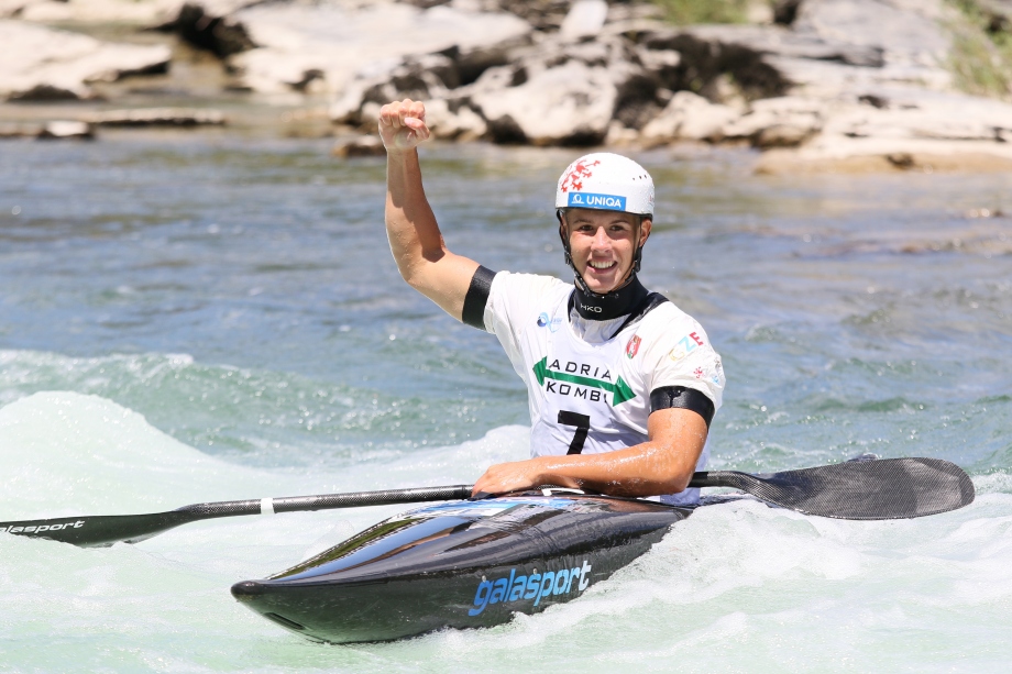 Czech Republic Jakub Krejci U23 kayak Tacen 2021