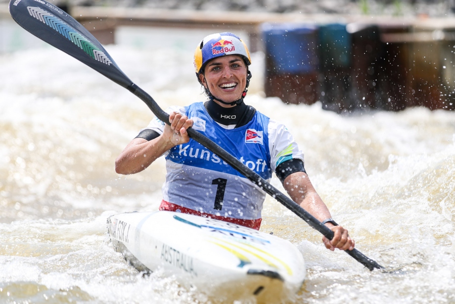 2021 ICF Canoe Slalom World Cup Markkleeberg Jessica FOX Australia