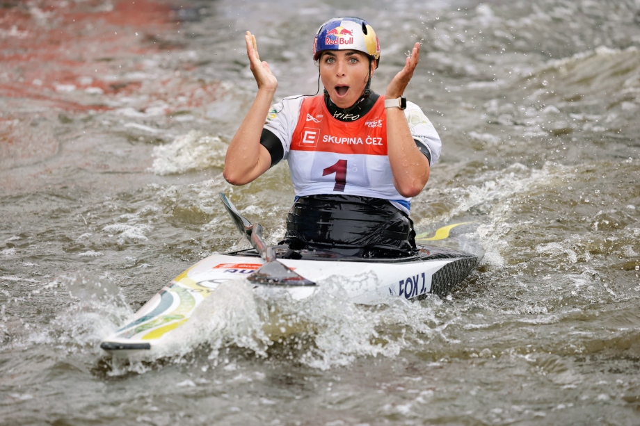 Jessica Fox Prague 2025 kayak short slalom