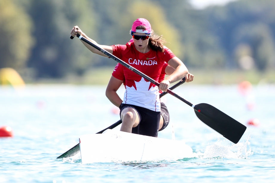 Katie Vincent Milan 2015 Canoe Sprint Canada