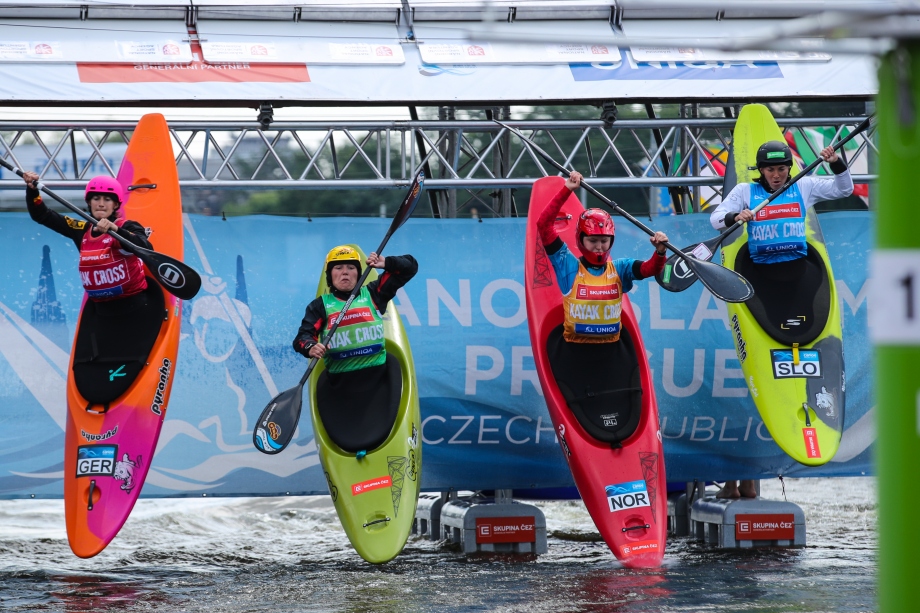 Kayak cross ramp start Olympics Paris 2024