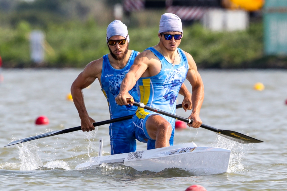 Kazakhstan Timofey and Sergey Yemelyanov canoe sprint