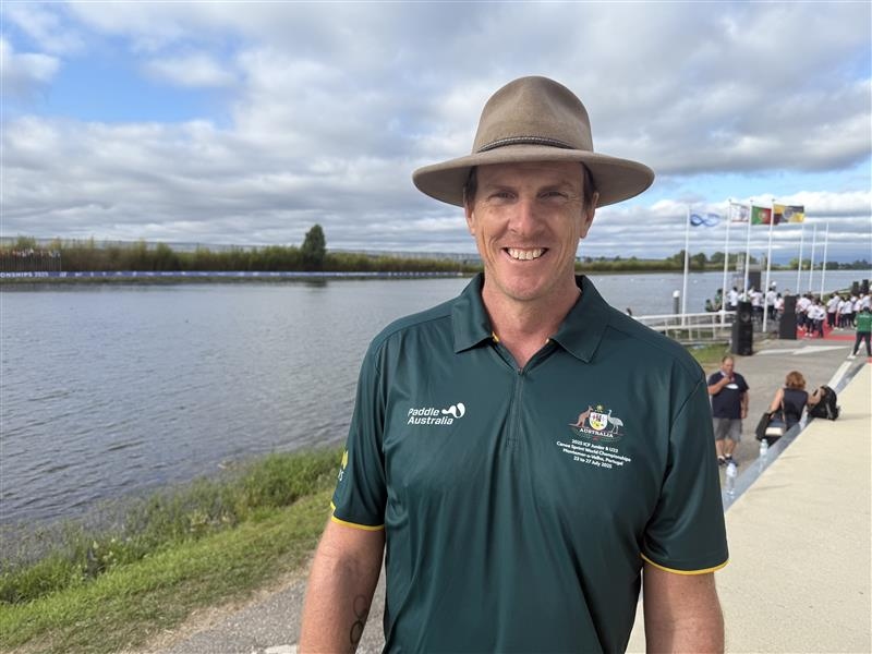 Kenny Wallace Australia canoe kayak sprint 2025