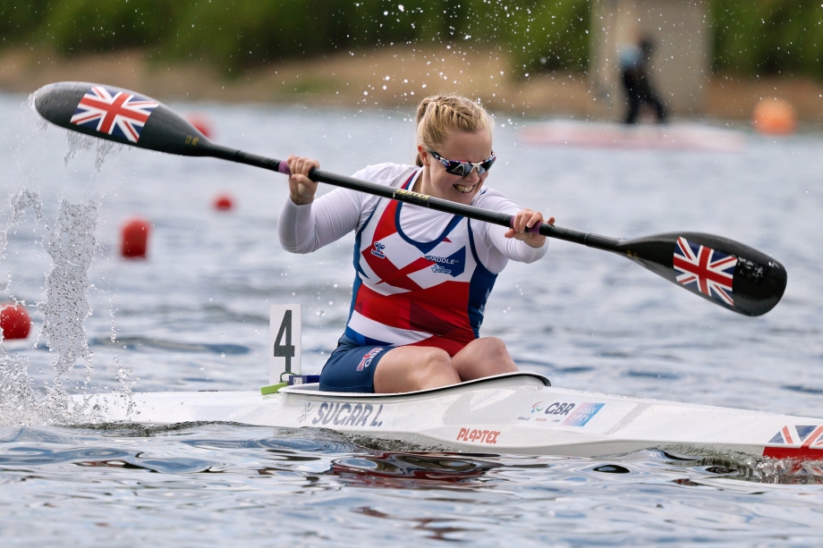 Laura Sugar Great Britain paracanoe Poznan 2025