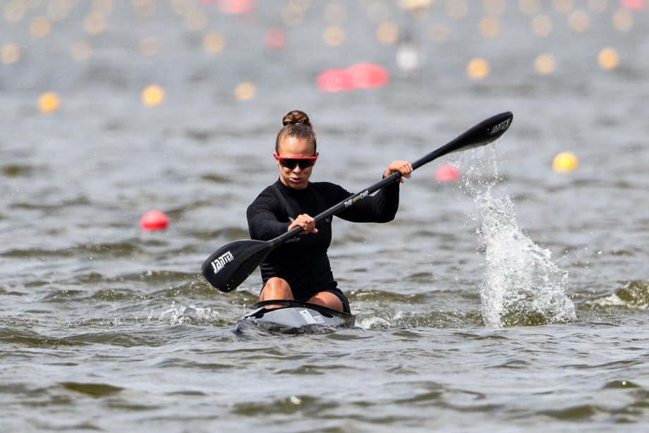 New Zealand <a href='/webservice/athleteprofile/36282' data-id='36282' target='_blank' class='athlete-link'>Lisa Carrington</a> K1 500 Poznan 2019