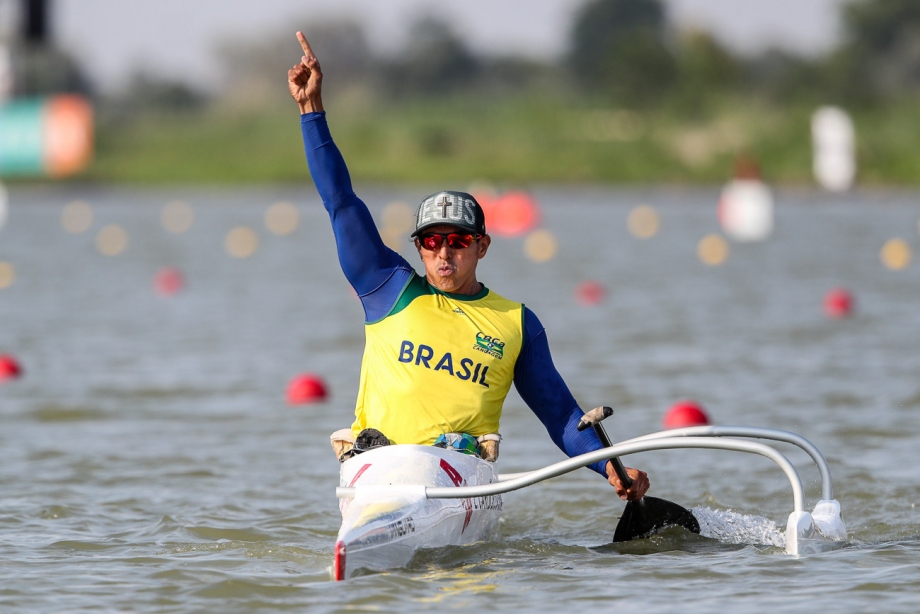 Brazil Luis Cardosa Da Silva paracanoe Szeged 2019