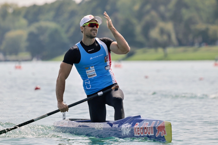 Martin Fuksa canoe sprint Milan 2025 Czechia