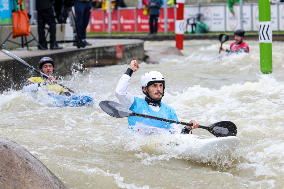 Madore sets his sights on LA28 after encouraging winter in Rio Mathurin Madore Augsburg men kayak cross 2024