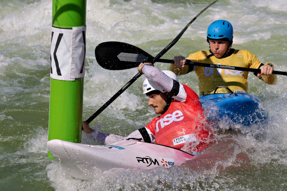 Madore feels confident heading into racing season after Brazil trip mathurin madore kayak cross france tacen 2025 action