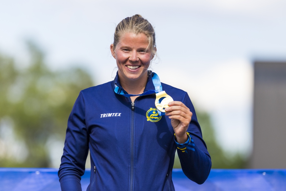 Melina Andersson of Sweden secures the gold melina andersson sweden 5k