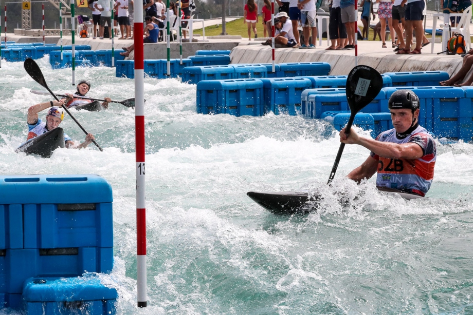 Great Britain K1 men team world championship Rio 2018